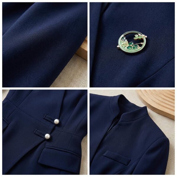 Custom Women Airline Stewardess Uniform Set | OEM Aviation Suit Manufacturer Made in China