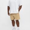 Red Cross Embroidered Oversized White T-Shirt
