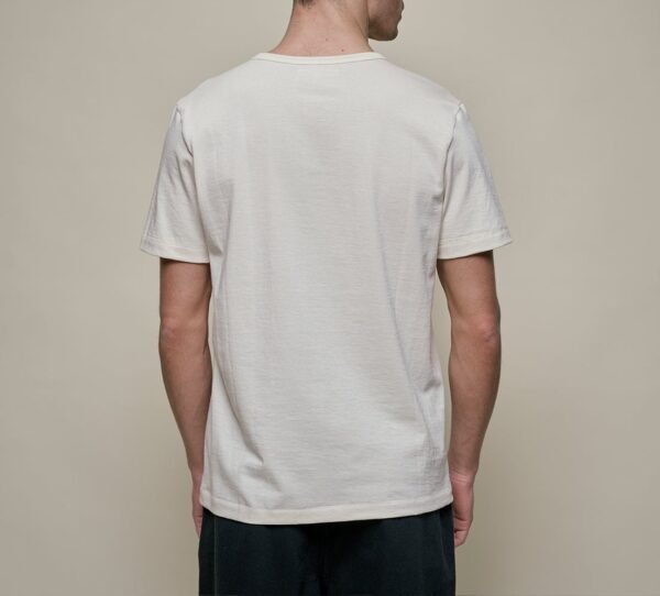 Men's Oatmeal Crew Neck Heavyweight Cotton Short Sleeve T-Shirt | Premium Basic Casual Plain Tee