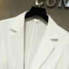 O1CN01ulZgbL23wbtMRedV0_!!2926357320-0-cib Women 3/4 Rolled Sleeve Blazer, Casual Lightweight One Button Suit Jacket with Pockets, Black & White