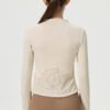 O1CN01vGZX9v28Aaqm6OdIc_!!1723237892-0-cib Women Breathable Mesh Zip Up Yoga Jacket Slim Fit Long Sleeve Athletic Workout Top