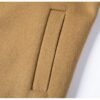 Men's Double Sided Wool Coat Mid Length Business Overcoat