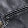 Men's Vintage Suede Double Breasted Waistcoat Formal Lapel Vest With Chain