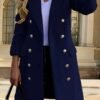 DM_20251225090536_004 Women’s Navy Double-Breasted Longline Coat