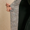 DM_20251225090838_006 Women’s Collarless Tweed Button Jacket