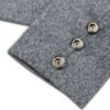DM_20251225091122_005 Women’s Grey Collarless Button Jacket