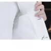 详情_20 Men's White Mandarin Collar Printed Blazer Slim Fit Casual Stand Collar Jacket