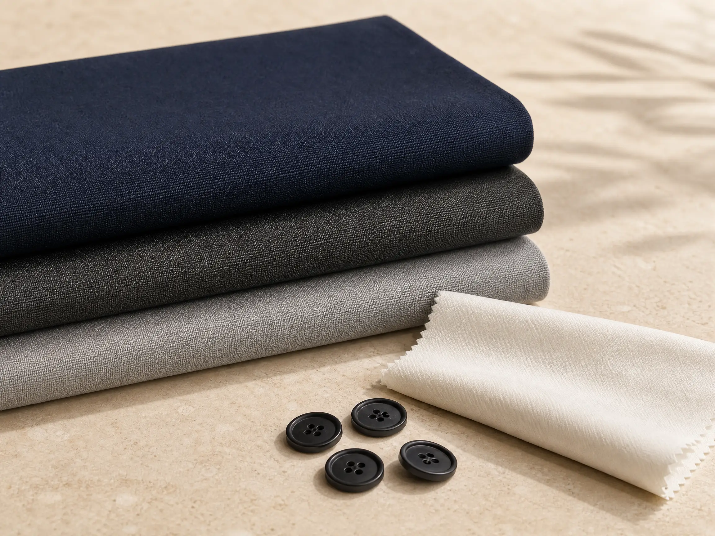 Suit fabric and tailoring options
