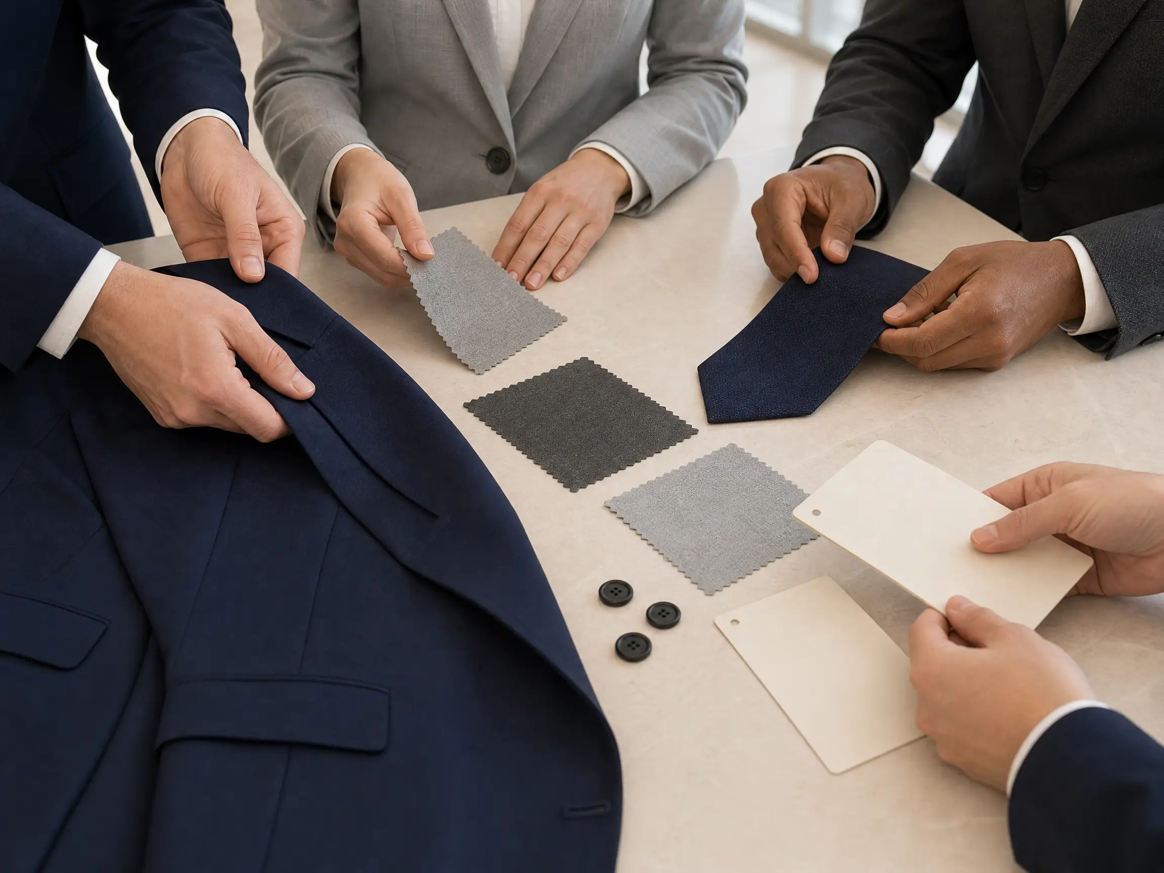 Shengli Apparel production and office team